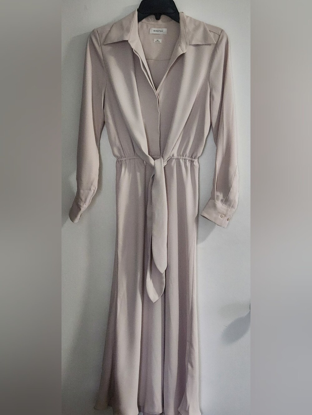 Aritzia Babaton Abbey Dress Size 2XS Neutral Midi